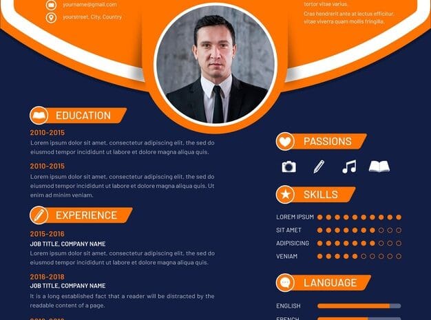 Download Cv Word Template Terbaru